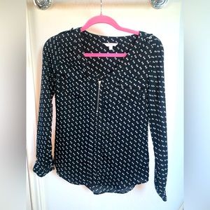 Black Business Blouse